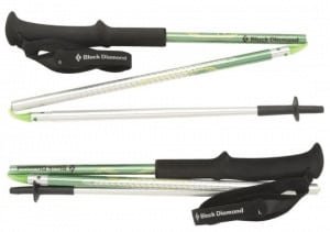 This foldable trekking pole is easy to pack in a suitcase.